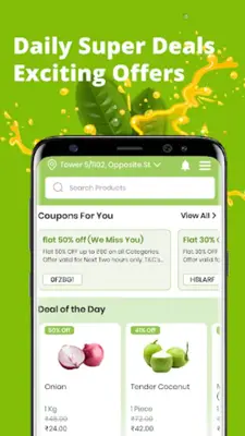 VegEase Fruit & Veggies Online android App screenshot 2